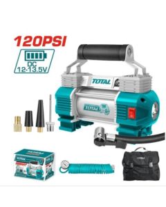Mini Compresseur TOTAL - TTC2506 - 12V - 8 Bar - 18A