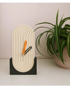 Horloge analogique minimaliste