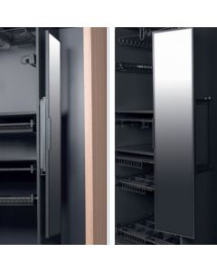 Miroir Coulissant Encastrable - S-6612-A - Anthracite - 120x340x1300 mm