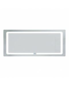 Miroir intelligent LED - 120 x 70 cm - rectangulaire
