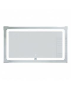 Miroir intelligent LED - 80 x 60 cm - rectangulaire