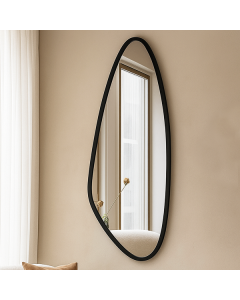 Miroir Ovo Noir 120/50 cm