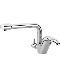 Mitigeur Évier 3 Entrées 1 Sortie DJERBA - SOPAL - chromé - bec rotatif 360 °- 06DSA04
