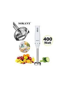 Mixeur Plongeant Sokany wk1707- 400W - Blanc