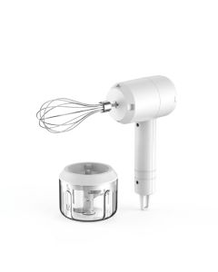 Mixeur rechargeable Kiwi - 2 en 1 - Blanc