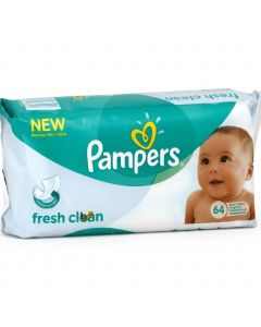 Pampers Lingettes Sensitive Boîte de 56 - Peau Délicate Bébé