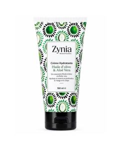 Crème Hydratante Huile d'Olive & Aloe Vera Zynia - 150 ML