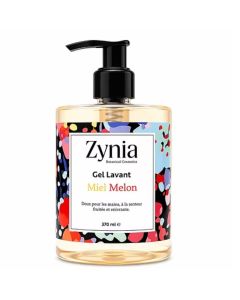 Zynia Savon Liquide Miel Melon 370ml - Hygiène Douce et Parfumée