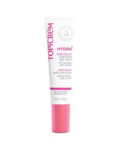 Topicrem Hydra+ Soin Éclat Contour des Yeux 15 ml - Anti-Cernes
