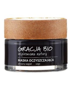 Gracja Masque Visage Carbon 50ml - Purifiant & Détoxifiant