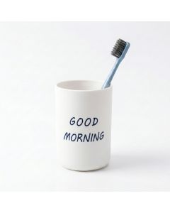 Gobelet Porte-Brosse à Dents Good Morning -... | Arkan.tn