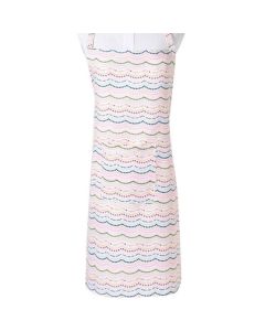 Tablier de cuisine rayé rose avec poche -... | Arkan.tn