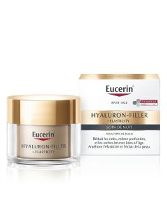 Eucerin Hyaluron-Filler + Elasticity Crème Nuit 50ml - Anti-Âge