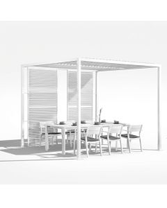Pergola Aluminium Victoria 3x3m Blanc - Prix... | Arkan.tn