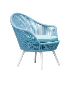 Fauteuil Pivotant Daisy Bleu - Prix Tunisie | Arkan.tn