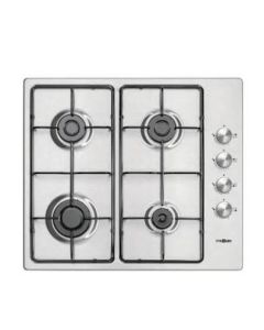 Plaque à Gaz Inox 4 Feux Premium - Prix Tunisie | Arkan.tn