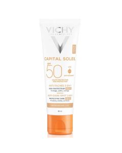Vichy Capital Soleil Crème Solaire Visage Anti-Taches SPF 50+