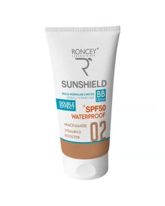 Écran Solaire Teinté SPF50+ Peaux Normales à Mixtes - Sunshield
