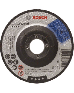 Disque acier 115x2.5x22.23 BOSCH