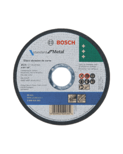 Disque inox 115x1x22.23 BOSCH