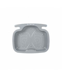 Pédiluve piscine Intex - antidérapant - Gris