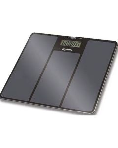 Pèse-Personne APRILLA – 180kg max, Écran LCD, Unités multiples