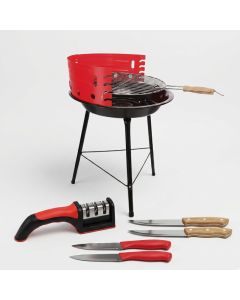 Pack Aïd 2 : Barbecues + Aiguiseur + 4 Couteaux