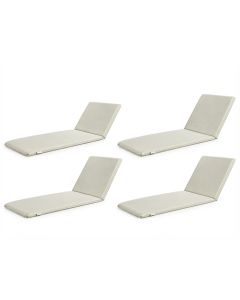 Pack de 4 Matelas de transat Beige - Prix Tunisie | Arkan.tn