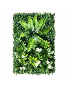 Pack murs végétaux Schefflera - 60x40 cm - 10 pièces