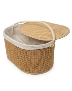 Panier de pique nique - BAMBOU - 40X20 cm