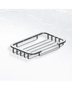 Porte-Savon Grillage S-8895 - Droit - 140x85x35 mm
