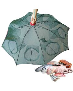 Filet de Pêche DRINA 8 Trous Pliable Automatique