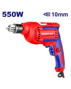 Perceuse EMTOP - EEDL556 - 10 mm - 550 W