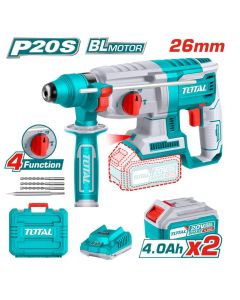 Marteau Perforateur 850W 20V 4 AH -TOTAL-