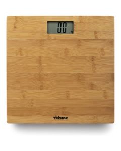 Pèse personne revêtement élégant en bambou TRISTAR WG-2432