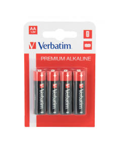 Piles Alcalines Verbatim AA 1,5V (Pack 4) -... | Arkan.tn