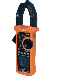 ACEM PINCE AMPERMETRIQUE NUMERIQUE DC20 1000V 1200A AFFICHER 6000 COMPTES