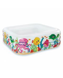 Piscine Gonflable enfant Intex - Carrée - 159 x 159 cm
