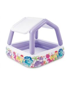 Piscine gonflable Intex - ombrelle - 157x157x22 cm