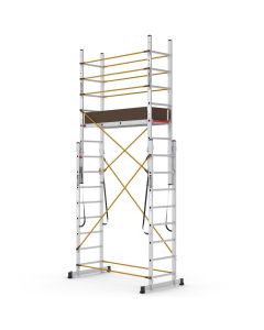 Echafaudage aluminium polyvalent CAGSAN PL003