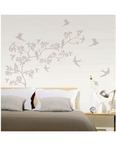 Sticker décoratif Caselio PARADISE TAUPE Taille XL - D: 48x68 cm