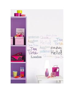 Sticker enfant Caselio TEA TIME Taille M - D: 24x68 cm
