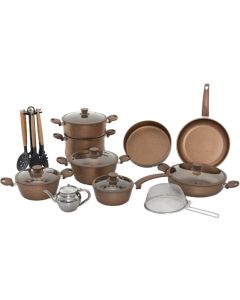 Batterie Granite ALMAZ - 22 Pièces - Gold