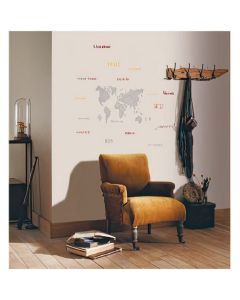 Sticker décoratif Caselio ROAD TRIP Taille XL - D: 48x68 cm