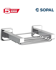 Porte Savon de Douche SOPAL Ward SB76A04 — Chromé Brillant Laiton
