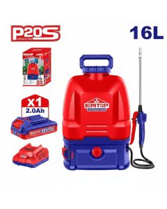 Pulvérisateur dos EMTOP ESPLI20162 - 16L