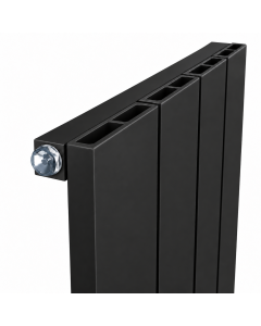 Radiateur Vertical DRAMA Aluminium Noir WARMA... | Arkan.tn