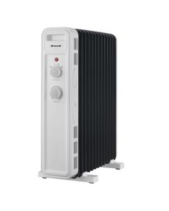 Radiateur à Bain d'huile13 éléments- 2500 Watt - Blanc Brandt RBH13BBW