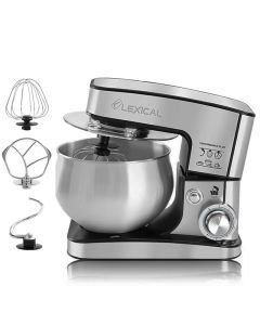 Robot Pétrin LEXICAL LMB-1825 5 Litres 1000W - Inox