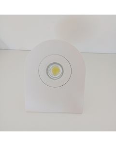 PROJECTEUR PLAT ROND BLANC LED 30W 6000K